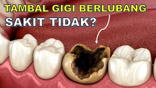 Tambal gigi berlubang sakit tidak❓🙄