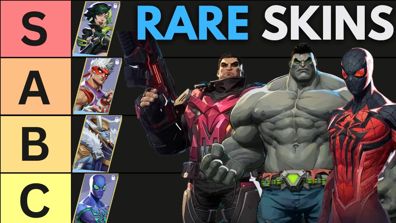 Ranking ALL Rare Quality Skins in Marvel Rivals Season 0 - YouTube