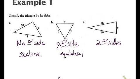 4.1 classifying triangle
