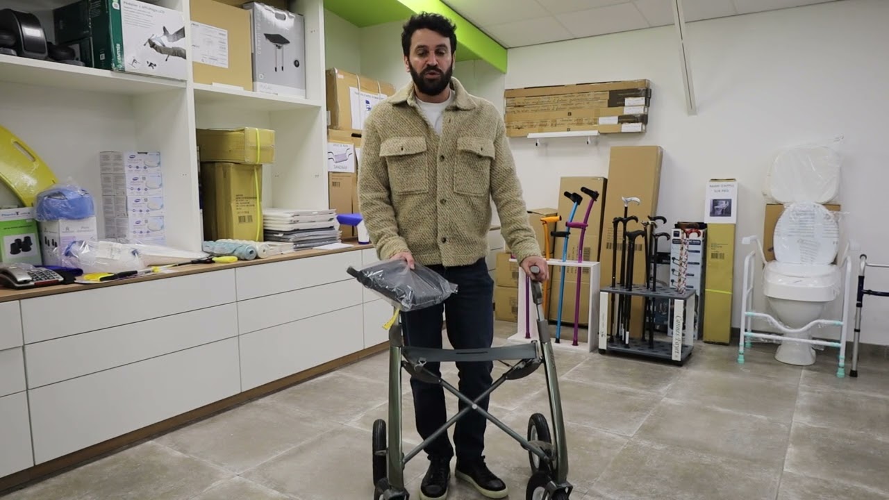 Rollator Carbon Overland : Le tout-terrain ultime présenté par Mickael | ORVIMED