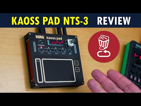 KORG KAOSS PAD NTS-3 (and my first logue plug-in: a Phasing Looper!) // Review \u0026 tutorial