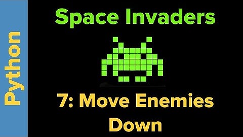 Python Game Programming Tutorial: Space Invaders 7