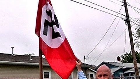 New Jersey man hangs Nazi flag for Hitler