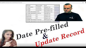 📌📌How to Update data into database using PHP & MySQL || Rasmus Lerdorf || Mordanize Data📌📌