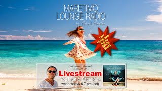 Weekly Livestream Maretimo Lounge Radio Show stunning HD videoclips+music by Michael Maretimo CW51