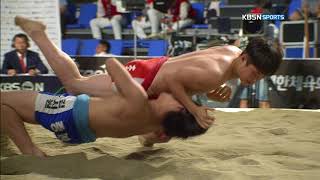 대통령기 전국 장사 씨름 대회 -김시원vs안태건20180725