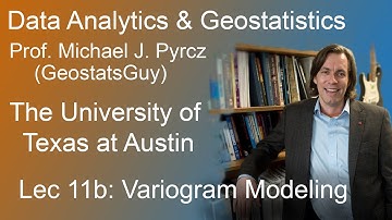 11b Data Analytics: Variogram Modeling