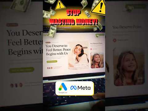 How to FIX Your GOOGLE ADS LANDING PAGE