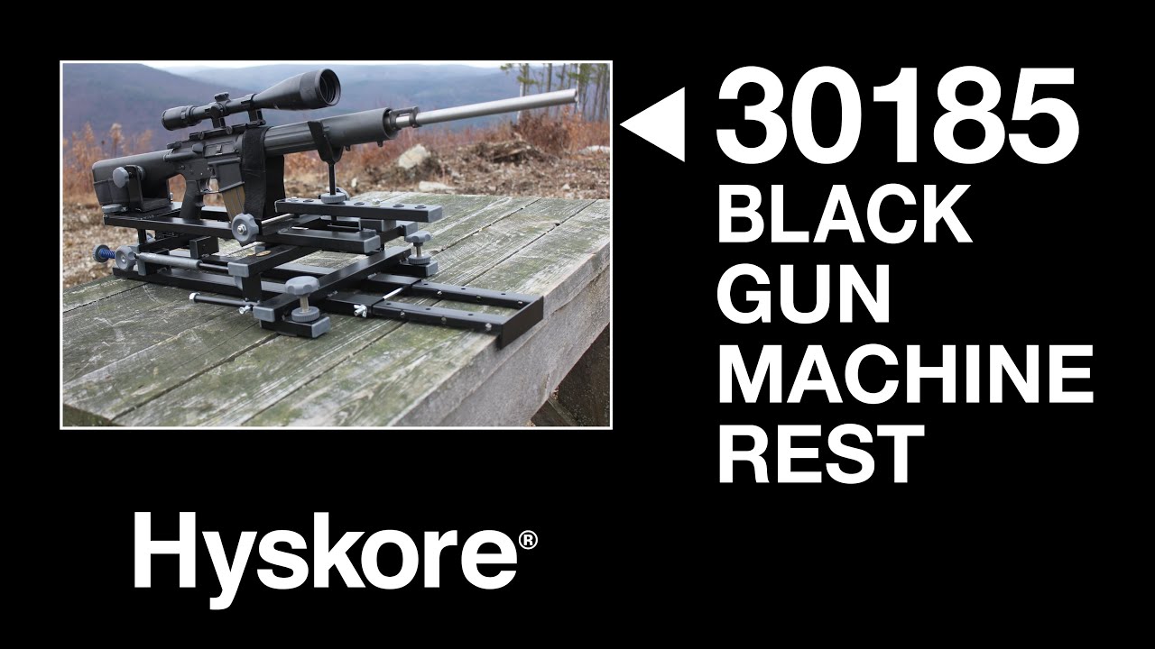 How to Make Your Rifle Shoot a Perfect Zero with the Hyskore Black Gun Machine Rest – 30185