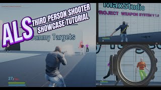 UE 5 | ALS - Third Person Shooter Showcase / Tutorial Starting Soon