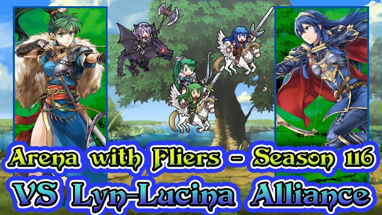 [Fire Emblem Heroes] Arena Gameplay with Fliers & L!Lyn | Season 116 - Tier 21