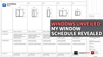 Window Schedule in Revit 2024 | Revit Tutorial