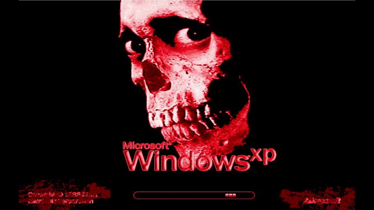 I RUN,ED Windows XP Horror Edition ON REAL PC Not joking