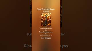 Sana Söyleyemediklerim