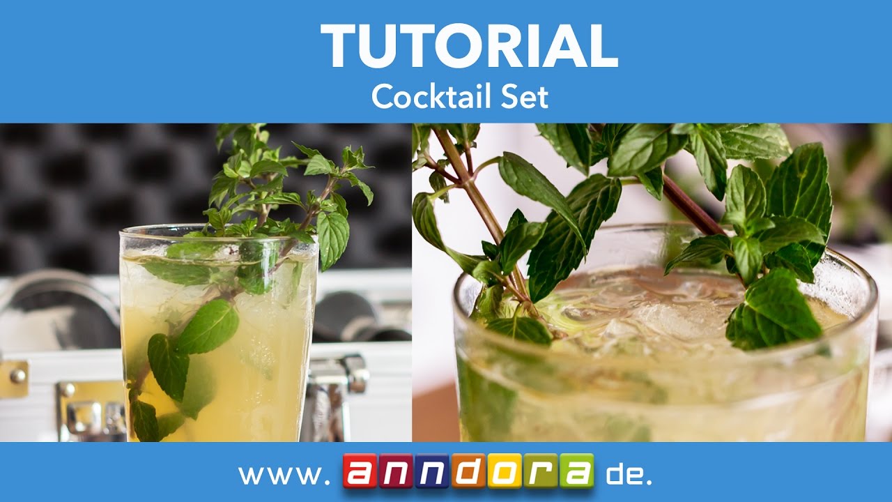 Cocktails Selbermachen DIY - WEISSBIER MOJITO anndora.de - YouTube
