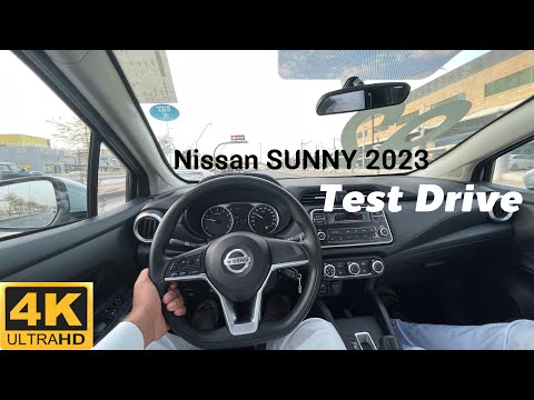NISSAN SUNNY 2023 TEST DRIVE 4K |نيسان صني | POV | TheCars IDrive