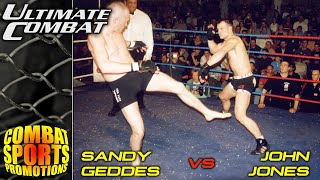 John Jones vs Sandy Geddes - FULL MMA FIGHT - Ultimate Combat 1
