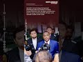 Sanusi tiba di Mahkamah Tinggi Shah Alam hari ini bagi meneruskan perbicaraan dua pertuduhan.