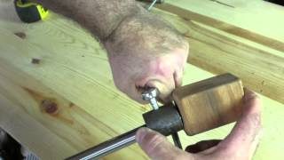 #7 cheaply made bowl gouge jig