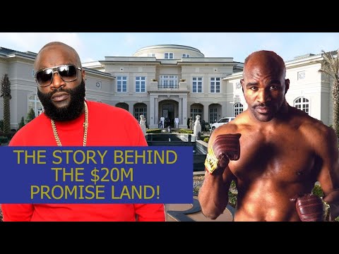 Video: The Up And Down History Of Evander Holyfield's Unbelievable Former Mansion (Proprietario attuale: Rick Ross)