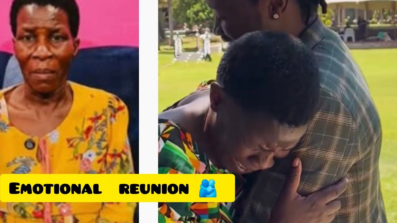 Mama Don't  cry😪 Bahati's  mama cry uncontrollably  after  long  time  struggle  to met Bahati 