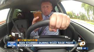 Man stabbed during road rage fight
