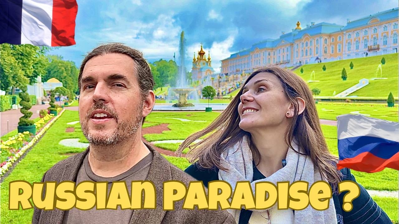 🌳Walking Tour!🇫🇷Better than Versailles?!🇺🇸American explores Russian Palace Gardens!🇷🇺