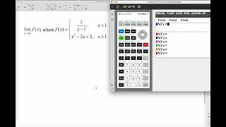 TI-84 CE piecewise function graph