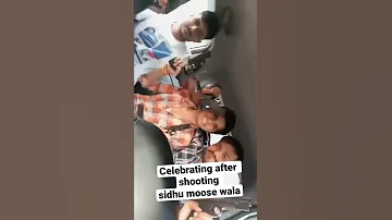Shooters Celebrating after killing Sidhu Moose wala #sidhumoosewala #syl #case