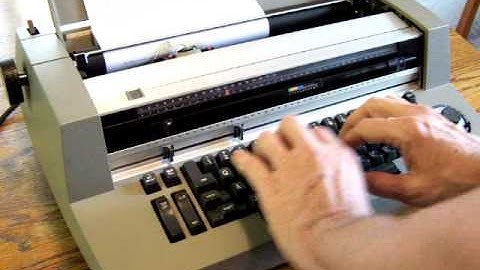 IBM Selectric Composer