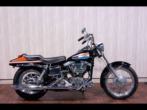 ID646 ハーレーダビッドソン 1972年 FX 1200 ナイトトレイン