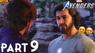 Marvel Avengers (PART 9) -  TONY STARK 😍😍 | HD Gameplay/Walkthrough | Hindi Commentary | PS4  PRO