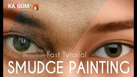 Fast Tutorial Smudge Mata Sketchbook