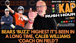 REKAP Rush Hour 🚗: Bears ‘buzz’ highest it’s been in a long time, Caleb Williams ‘coach on field’?