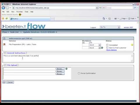 Beetext - FLOW Tutorial -  Service Provider portal
