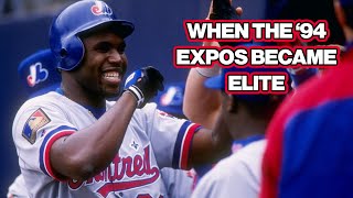 The Turning Point for the 1994 Montreal Expos