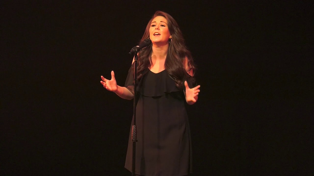 SAMANTHA HILL at the Stockport Final of Britain Does Variety 2017