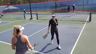 Maddy Saunders & Maya Ben-David v Emily McNally & Shannon Power WD 4.0/ 4.5 Pickleboo Tournament