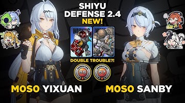 NEW Shiyu Defense 2.4 Stage 6-7 | M0S0 Yixuan M0S0 Sanby | Zenless Zone Zero 2.4
