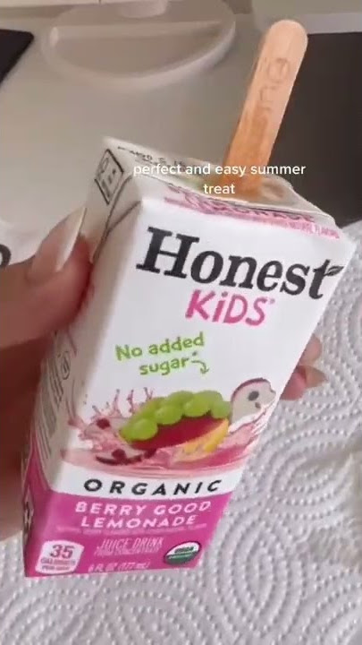 How to make a juice box popsicle
