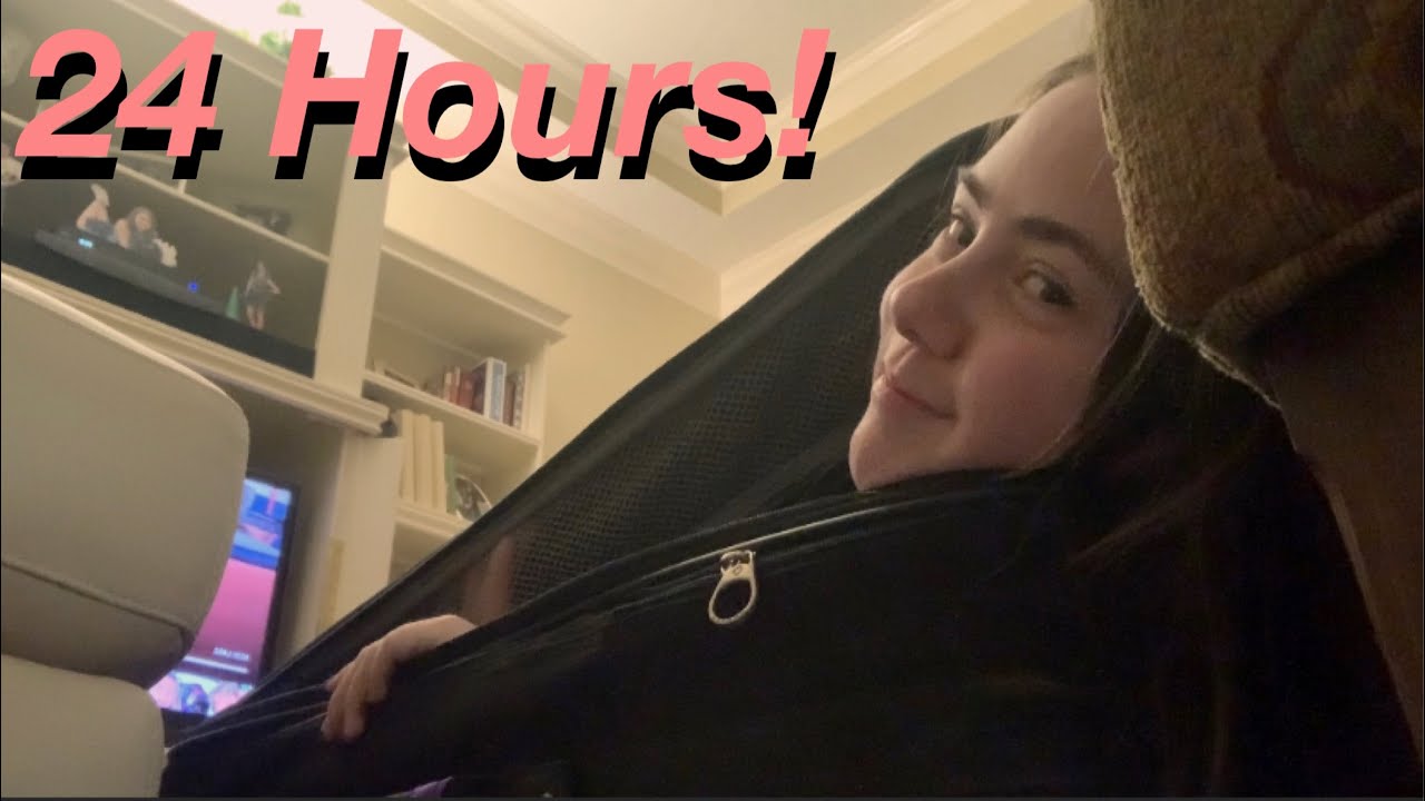 24 Hours inside a Suitcase?!