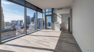 A sunny 45th-floor -06 1-bedroom with a balcony at the Loop's new Millie on Michigan