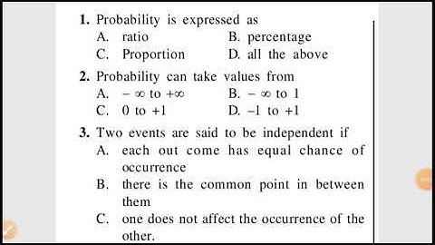 Top 20 MCQs on PROBABILITY | with solution | explained | Maths | statistics | jkssb | ssc | exams