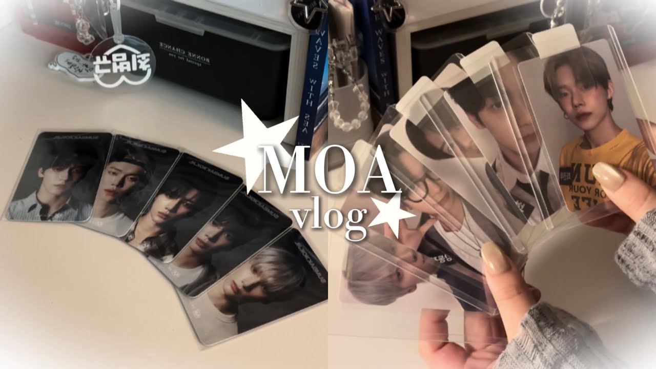 [ 모아로그 ] 반택깡,포장하면서 콘서트에서 있었던 일 푸는 영상(๑• ₃•๑) • 포카포장 • 반택깡 • 밤프