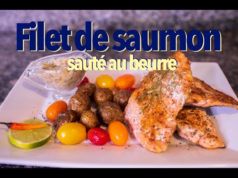 Vidéo: Recette De Saumon Au Fenouil Et Au Sel Du Chef Tres Jackson