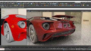 redshift IPR test | 3Ds max 2018 | 4.1 million polys scene