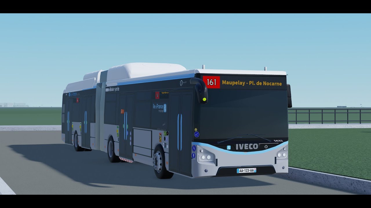 [Seine - Ourcq] Ligne 161 | Chavigny RER - Plâteau d'Avigny en Urbanway 18 H