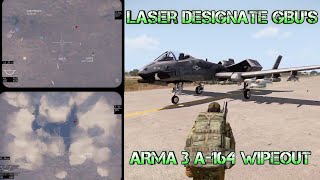Laser Designate + Bombing Tutorial (ARMA 3 A-164 Wipeout)