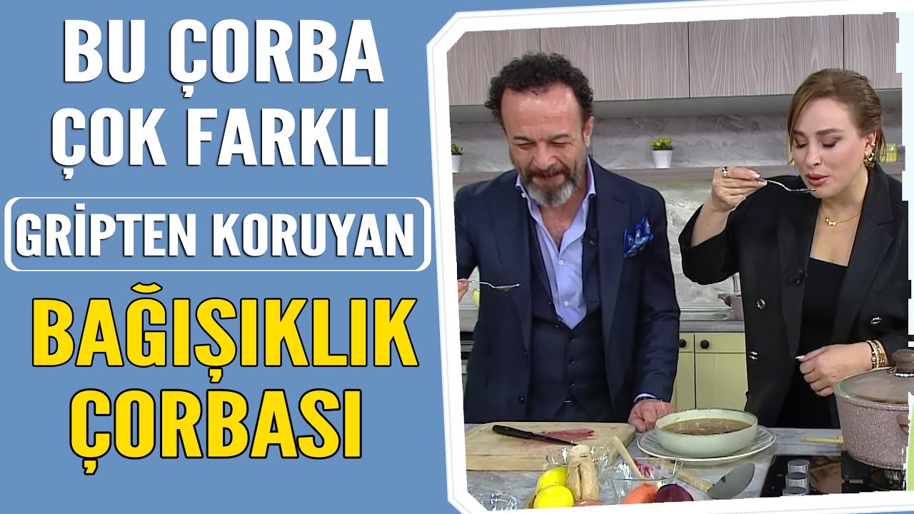 Bu çorba çok farklı! Bağışıklık çorbası... Gripten korur!