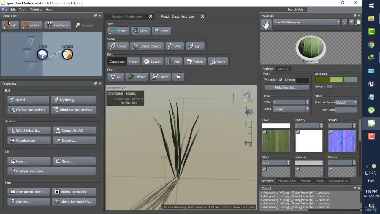 014 SpeedTree Library - YouTube